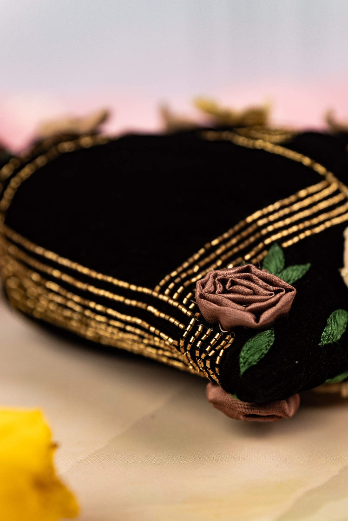 GULBAHAR Velvet Potli bag