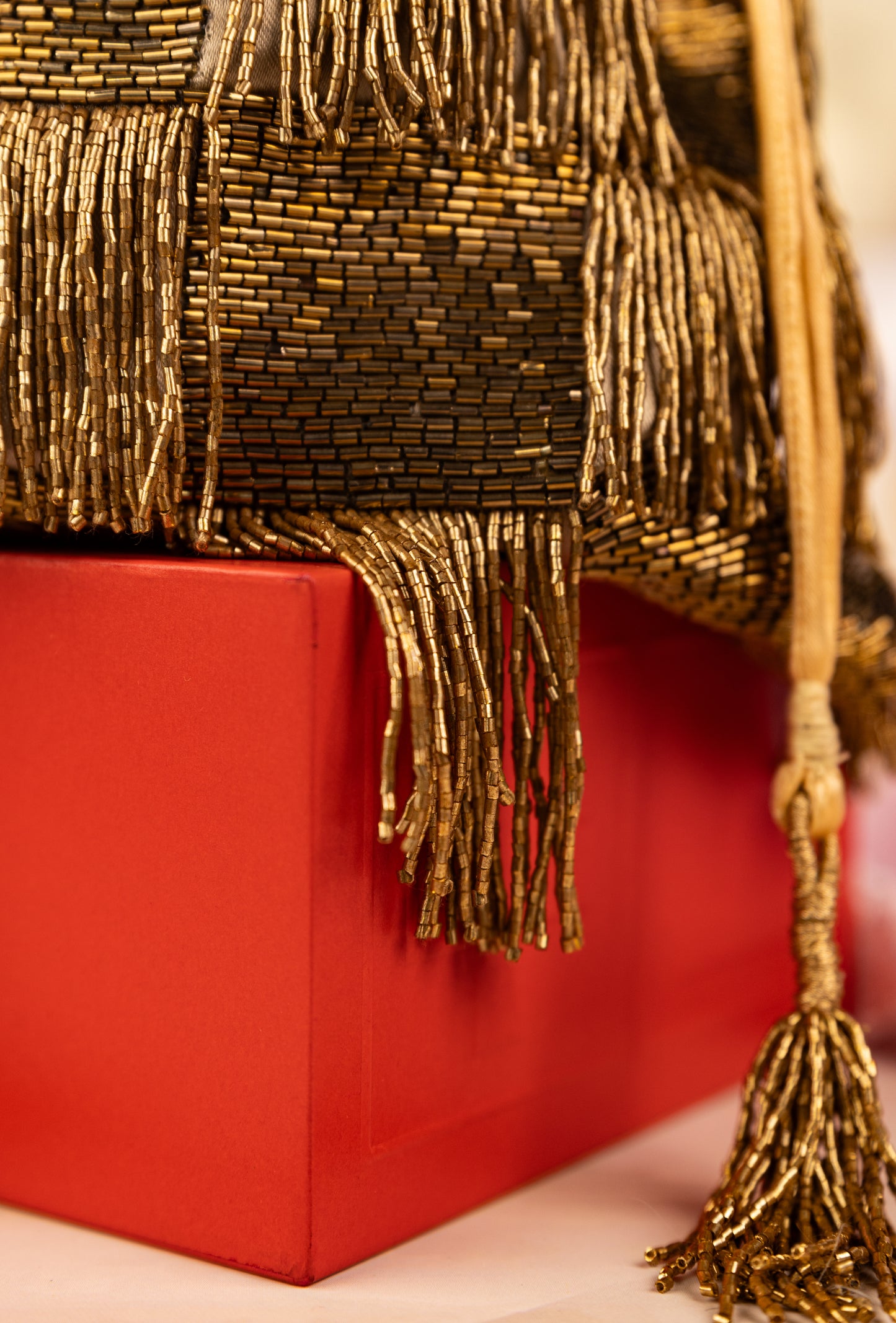 SWARNA Gold Potli Bag