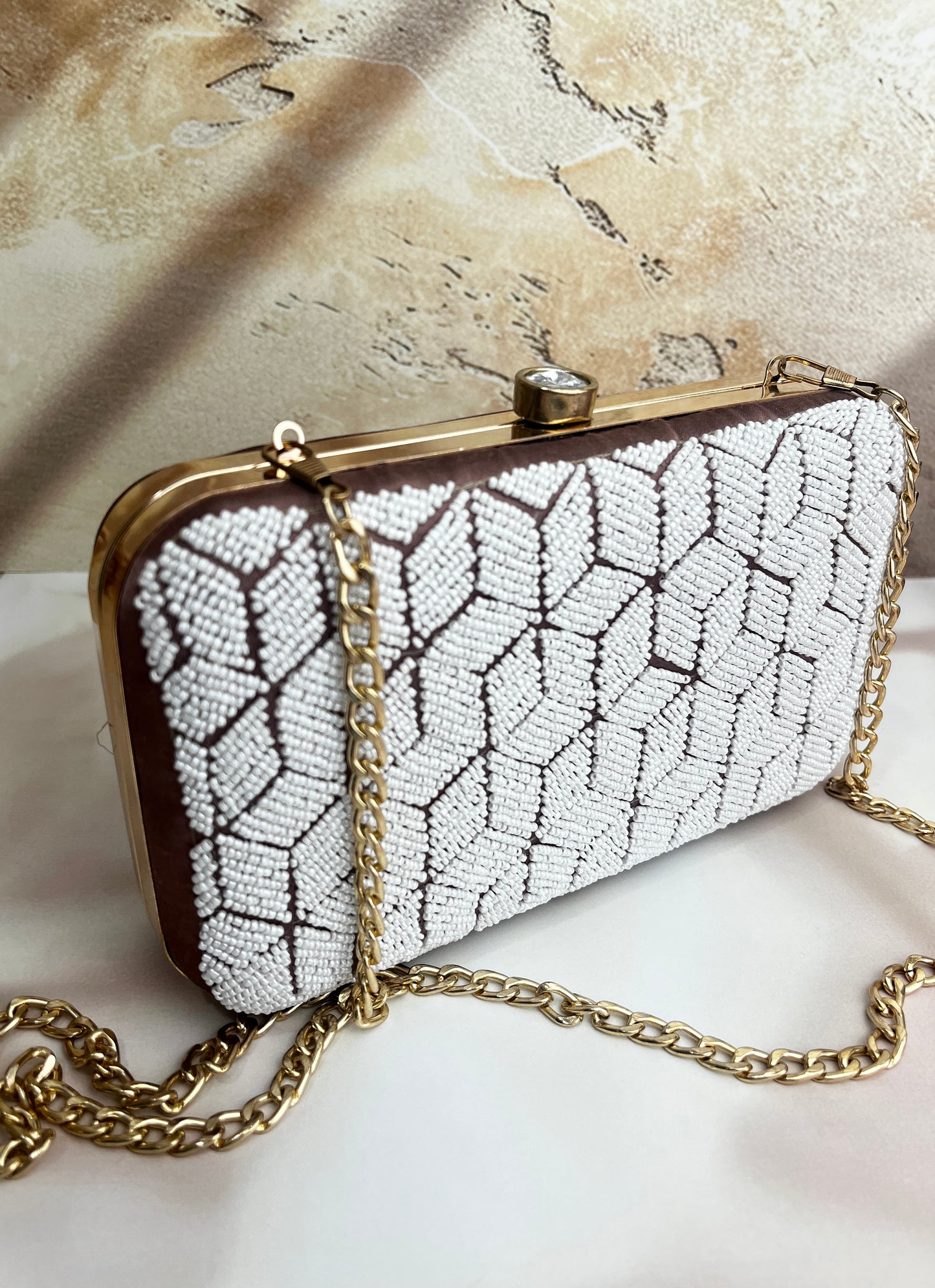CELESTIA Pearl Clutch